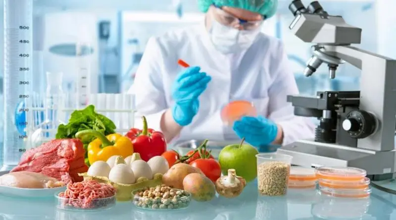 Análise de alimentos laboratório