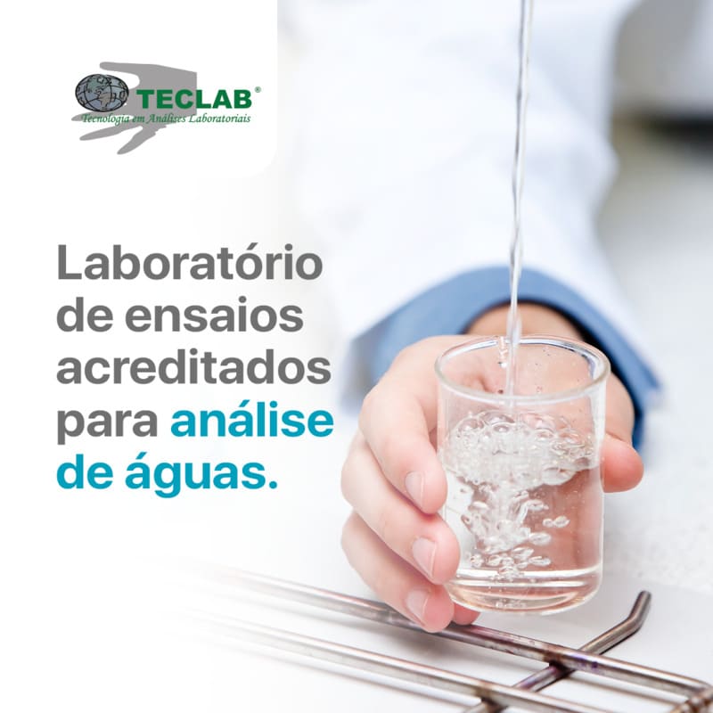 Laboratório de ensaios acreditados para análise de águas